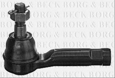 BORG & BECK btr5812 -  Наконечник поперечной рулевой тяги